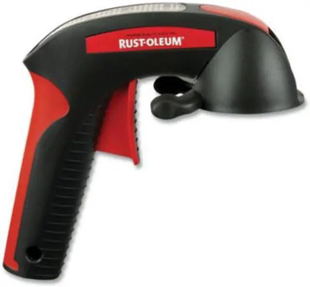 Alt view image 9 of 10 - RUST-OLEUM 241526 Spray Can Grip, 7 3/8 in Lg, 1 3/4 in Wd, Black, Aerosol