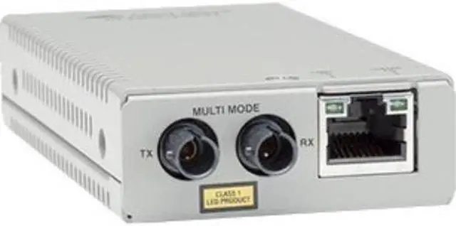 Alt view image 5 of 5 - Allied Telesis MMC200/ST Transceiver/Media Converter