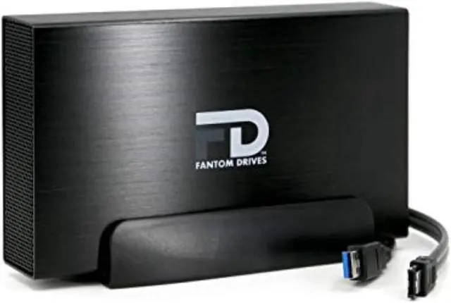 Alt view image 9 of 10 - fantom drives 2tb dvr external hard drive expander - usb 3.0 & esata - supports directv, dish, motorola, arris and more - black