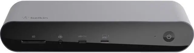 Alt view image 4 of 14 - Belkin Multiport USB-C 90W Docking Station INC006ttSGY