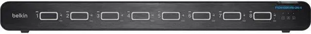 Alt view image 3 of 6 - Belkin Universal 2nd Gen Secure KVM Switch 8-Port Single Head w/ CAC F1DN108KVMUN4
