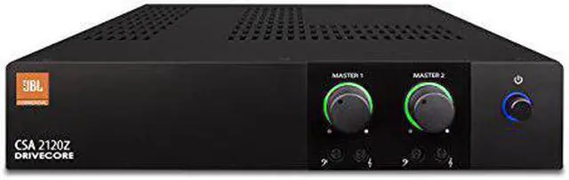 Alt view image 9 of 11 - JBL Commercial 2120Z Amplifier - 240 W RMS - 2 Channel - Black