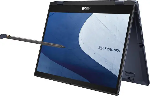 Alt view image 3 of 12 - Asus ExpertBook B3 Flip B3402 B3402FEA-XH74T 14" Touchscreen Convertible 2 in 1 Notebook - Full HD - Intel Core i7 11th Gen i7- (4 Core) 2.80 GHz - 16 GB RAM - 512 GB
