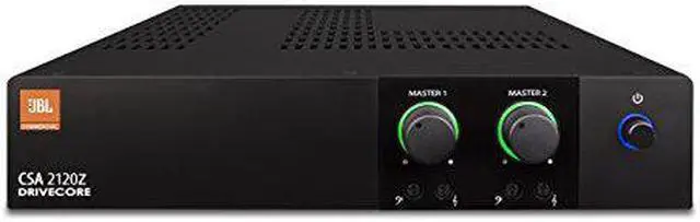 Alt view image 11 of 11 - JBL Commercial 2120Z Amplifier - 240 W RMS - 2 Channel - Black