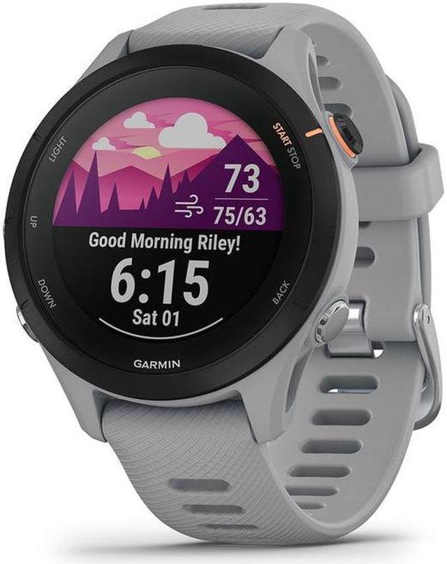 Garmin Forerunner 255S Multisport GPS Smartwatch, Powder Gray #010