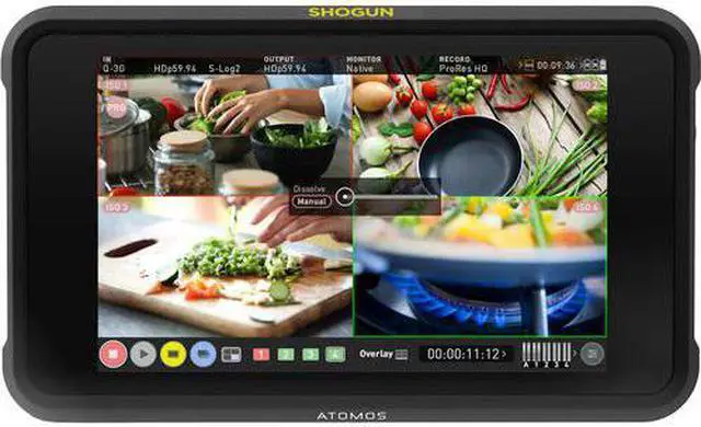 Alt view image 10 of 20 - Atomos Shogun 7, 7" HDR Pro/Cinema Monitor-Recorder-Switcher