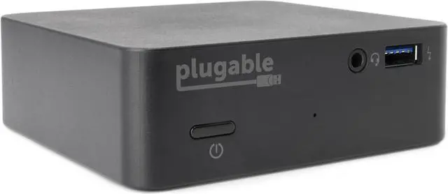 Alt view image 8 of 16 - Plugable USB C Dock with 85W Charging Compatible with Thunderbolt 3 and USB-C MacBooks and Select Windows Laptops (HDMI up to 4K@30Hz, Ethernet, 4X USB 3.0 Ports, USB-C PD, includes VESA Mount)