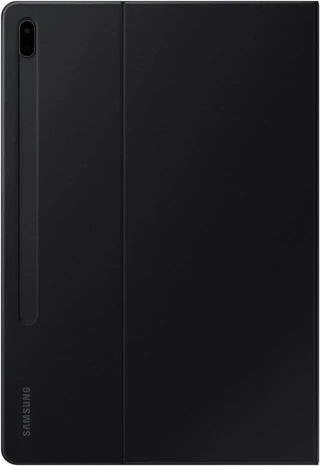 Alt view image 10 of 11 - Samsung Galaxy Tab S7 FE Book Cover Mystic Black EF-BT730PBEGUJ