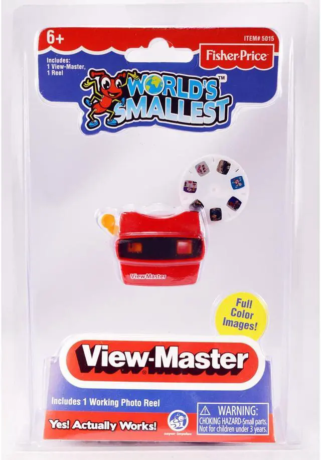 Alt view image 8 of 12 - World's Smallest Mattel Viewmaster Retro Mini Toy