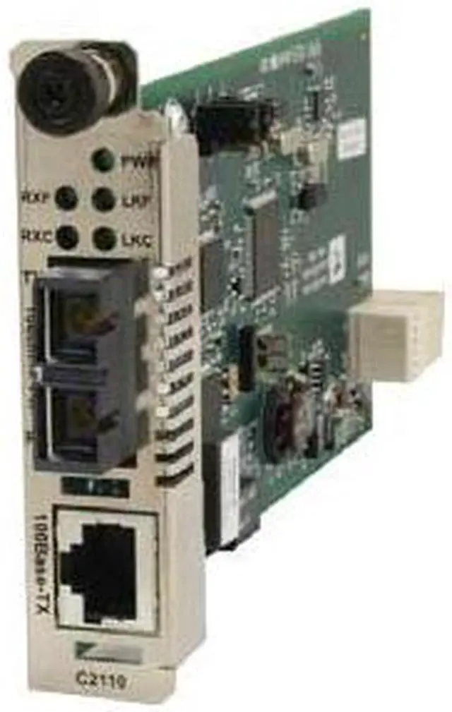 Alt view image 4 of 9 - Transition Networks C2110-1013 Fast Ethernet Media Converter