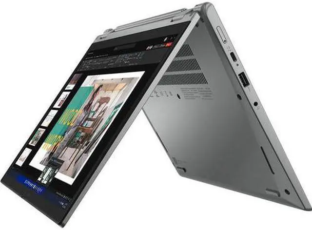Alt view image 12 of 15 - Lenovo ThinkPad L13 Yoga Gen 3 21B5003TUS 13.3" Touchscreen Convertible 2 in 1 Notebook - WUXGA - 1920 x 1200 - Intel Core i5 12th Gen i5-1245U Deca-core (10 Core) - 8 GB Total RAM - 8 GB On-boar