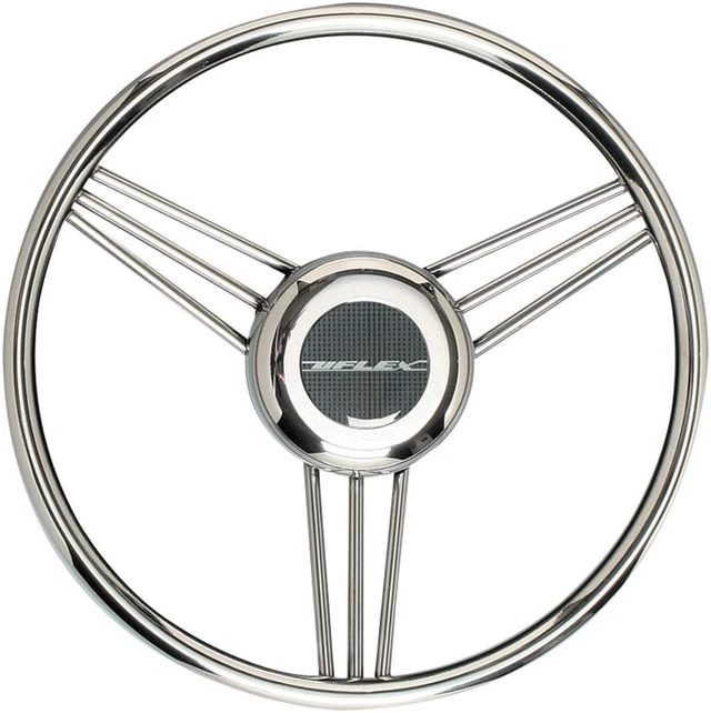 Alt view image 3 of 8 - Ultraflex V27 Non-Magnetic Stainless Steel Steering Wheel