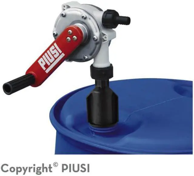 Alt view image 3 of 3 - PIUSI F00332A3A Hand Operated Drum Pump,9 ft. 9" Hose L