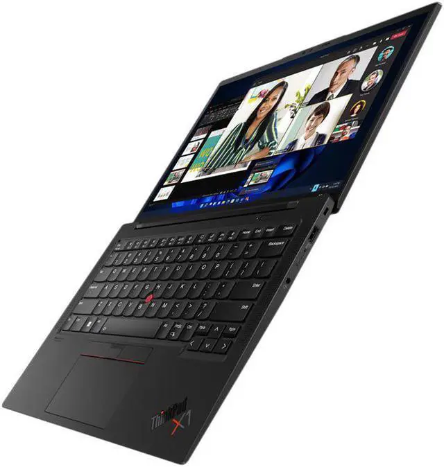 Alt view image 9 of 13 - Lenovo ThinkPad X1 Carbon Gen 10 21CB009NUS 14" Notebook - WUXGA - 1920 x 1200 - Intel Core i5 12th Gen i5-1235U Deca-core (10 Core) - 16 GB Total RAM - 16 GB On-board Memory - 512 GB SSD - Black