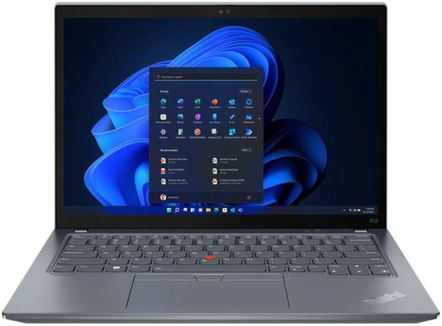 Alt view image 3 of 12 - Lenovo ThinkPad X13 Gen 3 21BN002CUS 13.3" Touchscreen Notebook - WUXGA - 1920 x 1200 - Intel Core i7 12th Gen i7-1260P Dodeca-core (12 Core) 2.10 GHz - Intel Evo Platform - 16 GB Total RAM - 16