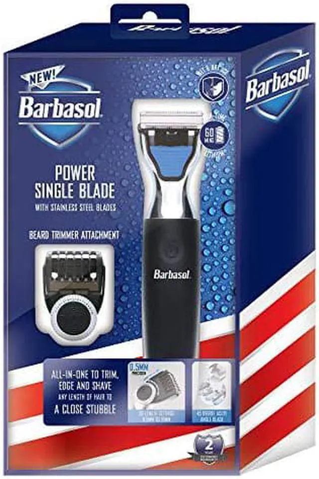 Alt view image 2 of 11 - BARBASOL CBT13102BLB POWER SINGLE BLADE W  DIAL