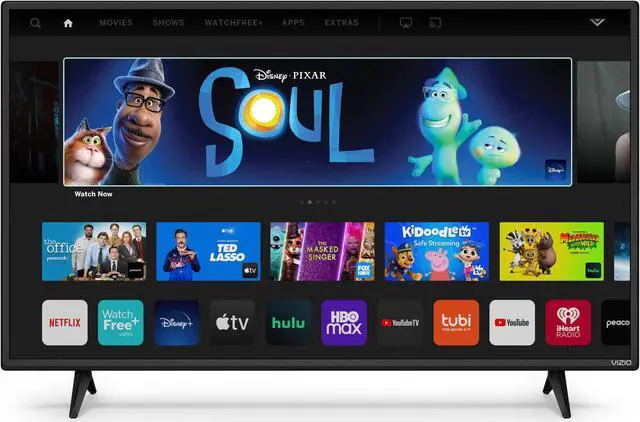 Alt view image 4 of 14 - VIZIO D D43F-J04 42.5" Smart LED-LCD TV - HDTV - Full Array LED Backlight - Google Assistant, Apple HomeKit, Alexa Supported - Netflix, TED, YouTube, Apple TV, iHeartRadio, Amazon Prime, Disney+, ...