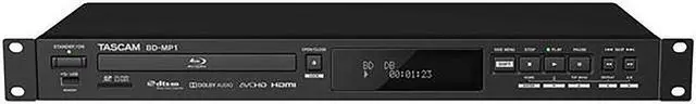 Alt view image 2 of 11 - Tascam BD-MP1 Professional-Grade Rackmount Blu-ray Player with SD and USB Playback