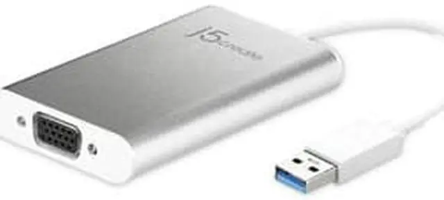 Alt view image 7 of 13 - j5create USB to VGA Display Adapter