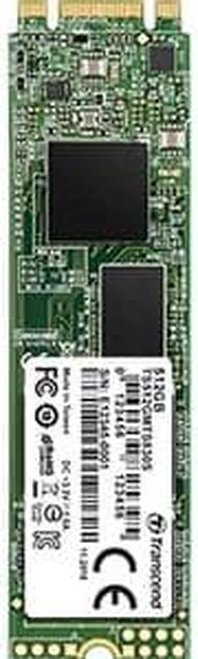 Alt view image 7 of 13 - Transcend 830S 512 GB Solid State Drive - SATA (SATA/600) - Internal - M.2 2280