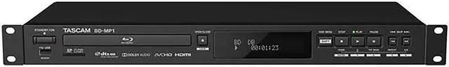 Alt view image 6 of 11 - Tascam BD-MP1 Professional-Grade Rackmount Blu-ray Player with SD and USB Playback