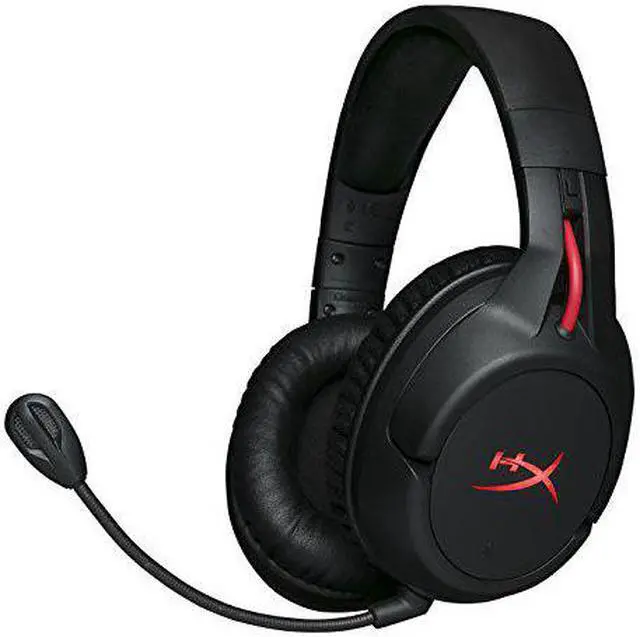 Alt view image 7 of 16 - HyperX Cloud Flight - Wireless Gaming Headset (Black-Red)