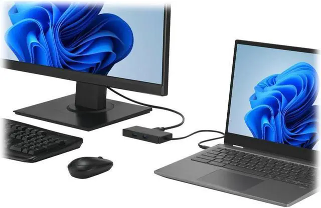 Alt view image 13 of 20 - Kensington G1000P USB-C Mini Dock - for TV/Monitor/Projector/Notebook/Smartphone/iPad - 85 W - USB Type C - 4K - 3840 x 2160 - 2 x USB Type-A Ports - USB Type-A - 1 x USB Type-C Ports - USB Type-C - 1