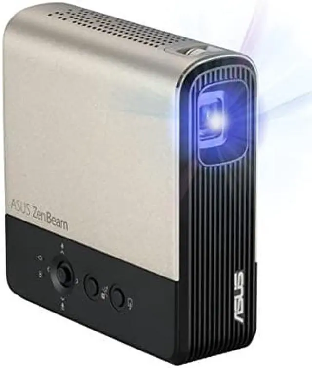 Alt view image 14 of 17 - ASUS ZenBeam E2 Mini LED Portable Wireless Projector - 300 LED lumens, Auto Portrait mode for smartphone mirroring, 4 hour Video Playback, Power Bank, 5W Speaker, USB, HDMI