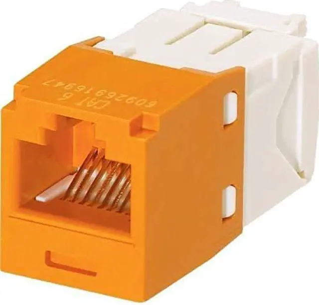 Alt view image 2 of 7 - Panduit Network Connector 24-Pack CJ688TGOR24
