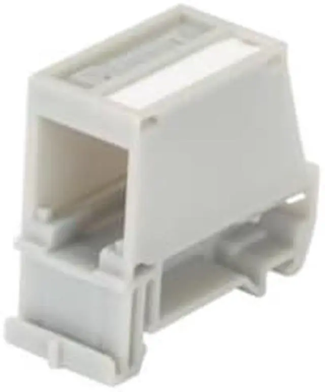 Alt view image 7 of 9 - Panduit CADIN1IG Mounting Adapter for DIN Rail Network Module International Gray
