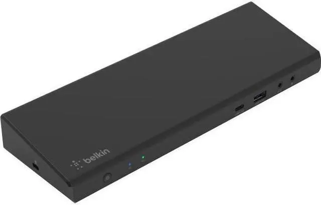 Alt view image 3 of 13 - Belkin Universal USB-C Triple Display Docking Station HDMI DisplayPort INC007TTB