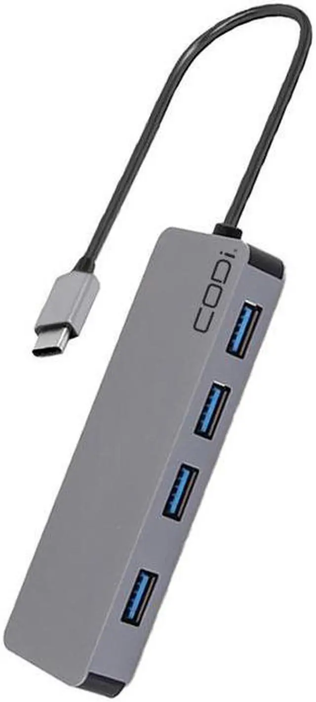 Alt view image 2 of 2 - CODi 5-in-1 Multi-Port Hub A01065