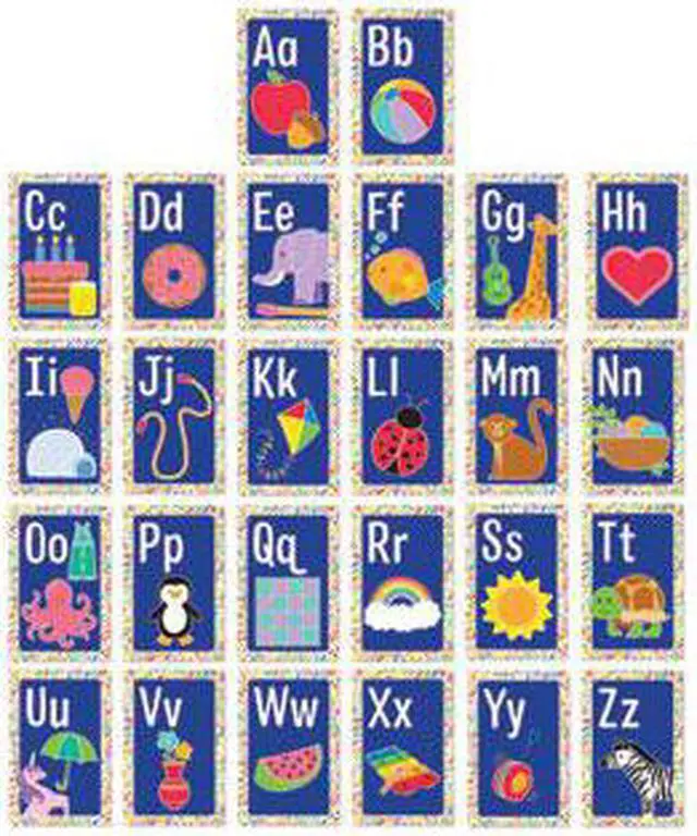 Alt view image 2 of 2 - Carson Dellosa Mini Posters Alphabet 26 Mini Posters 106059