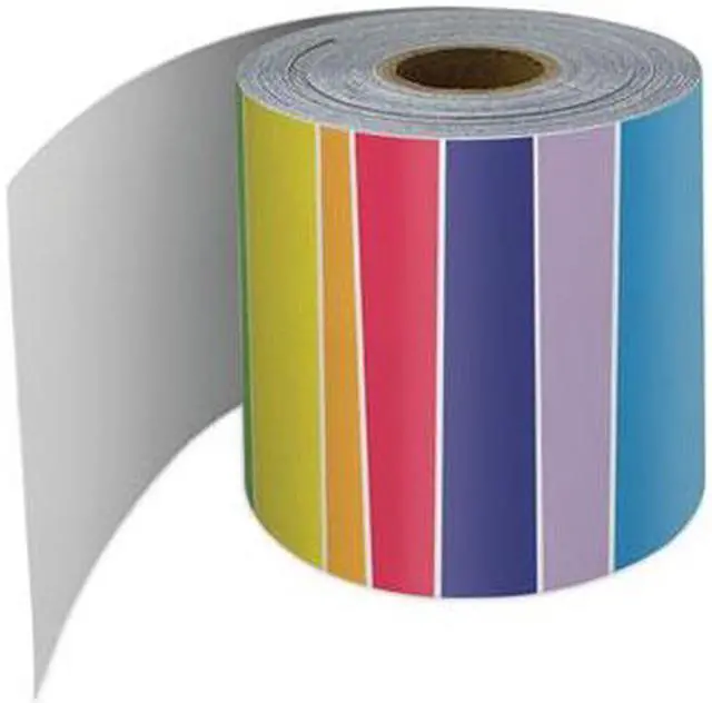 Alt view image 2 of 2 - Carson Dellosa Straight Rainbow Bulletin Board Border 3" x 65ft 108475