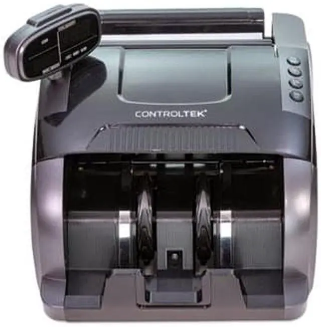 Alt view image 2 of 2 - Controltek Bill Counter 1080 Bills/min 11 x 10 x 6.8 Gray 525520