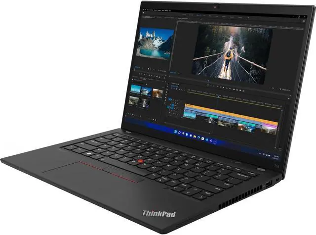 Alt view image 2 of 10 - Lenovo ThinkPad T14 Gen 3 21CF0051US 14" Touchscreen Notebook - WUXGA - 1920 x 1200 - AMD Ryzen 7 PRO 6850U Octa-core (8 Core) 2.70 GHz - 16 GB Total RAM - 16 GB On-board Memory - 512 GB SSD - Th