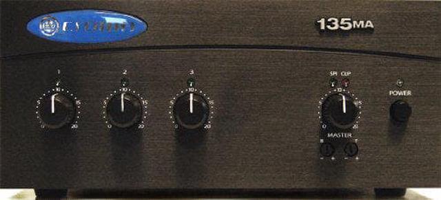 Alt view image 11 of 18 - CROWN 135MA 35WATT 3INPUT 80HM 70/100V AMP
