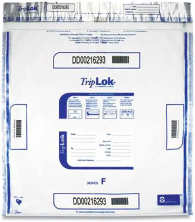 Alt view image 2 of 2 - Deposit Bag Plastic 20 x 20 Clear 250/Carton 585064