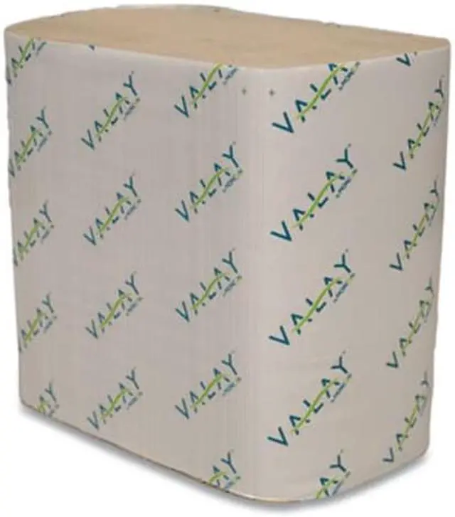 Alt view image 2 of 9 - Valay Interfolded Napkins 1-Ply 6.3 x 8.85 Kraft 6000/Carton 5050VN