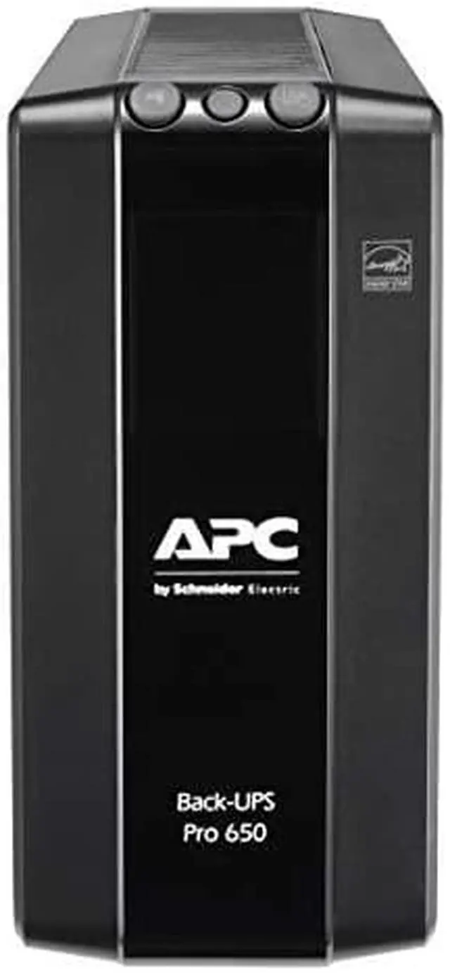Alt view image 9 of 18 - APC by Schneider Electric Back-UPS Pro BR650MI 650VA Tower UPS
