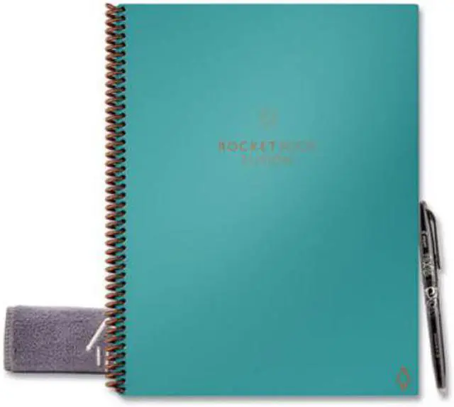 Alt view image 2 of 2 - Rocketbook Fusion Smart Notebook Teal Cover 11 x 8.5 21 Sheets EVRFLRCCCEFR