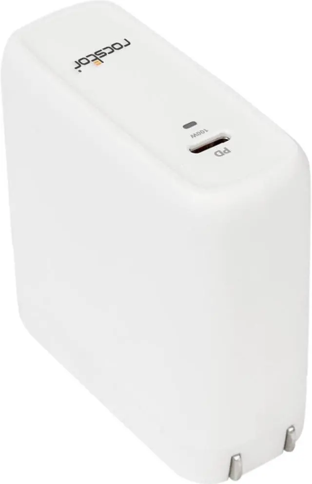 Alt view image 2 of 2 - Rocstor 100W Smart USB-C Power Adapter For Apple Laptops Y10A247W1