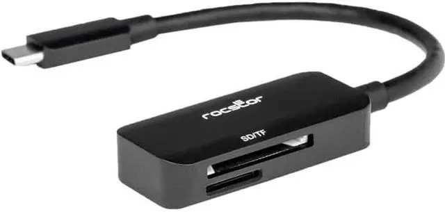 Alt view image 2 of 2 - Rocstor Premium USB-C Multi Media Memory Card Reader Y10A252B1