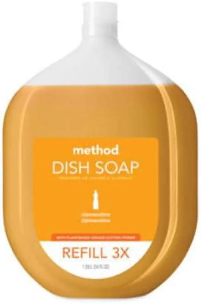 Alt view image 2 of 6 - Dish Soap Refill Tub Clementine Scent 54 oz Tub 4/Carton 328103