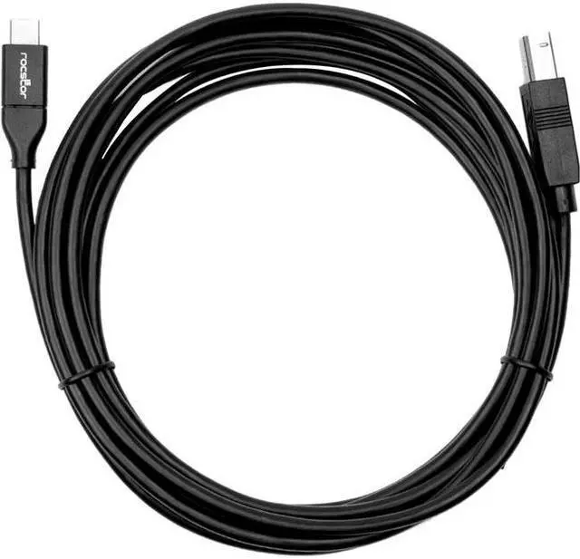Alt view image 2 of 3 - Rocstor Premium USB-C to USB-B Cable Y10C278B1