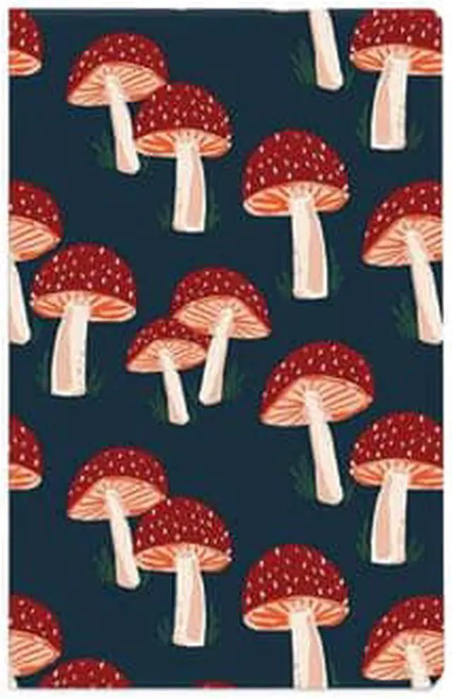 Alt view image 2 of 2 - Denik Classic Softcover Notebook Mushroom Navy Blue 8 x 5 72 Sheets LFC1138L