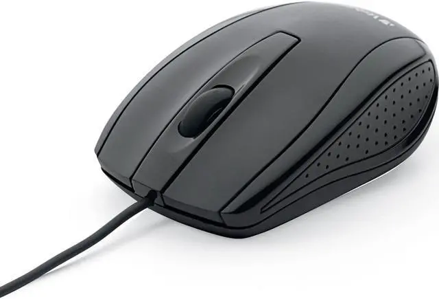 Alt view image 7 of 20 - Verbatim Universal Wired Optical Mouse Black (70733) VTM70733