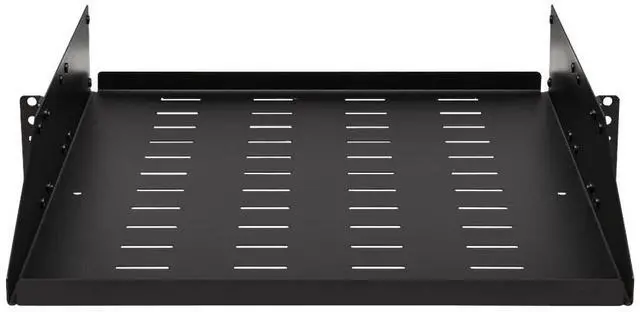 Alt view image 2 of 10 - Tripp Lite 2U SmartRack Universal-Mount Steel Vented Rack Shelf SRSHELF2PUNIV