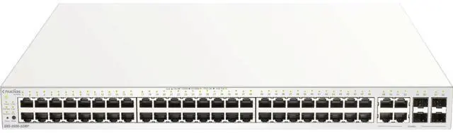 Alt view image 6 of 7 - D-Link 52-Port Nuclias Cloud-Managed PoE Switch