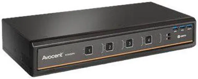 Alt view image 2 of 5 - Avocent SV340DPH-400 Switchview SV340DPH - KVM / USB switch - 4 x KVM / USB - TAA Compliant